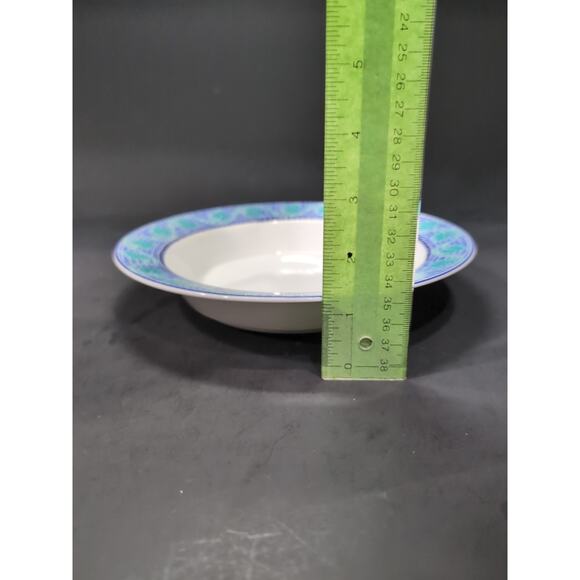 Dansk Ivy Rim Soup Bowl 8.75", Mosaic Tiled Design,‎ Ivy Mosaic Bowl, Dinnerware - Picture 10 of 10